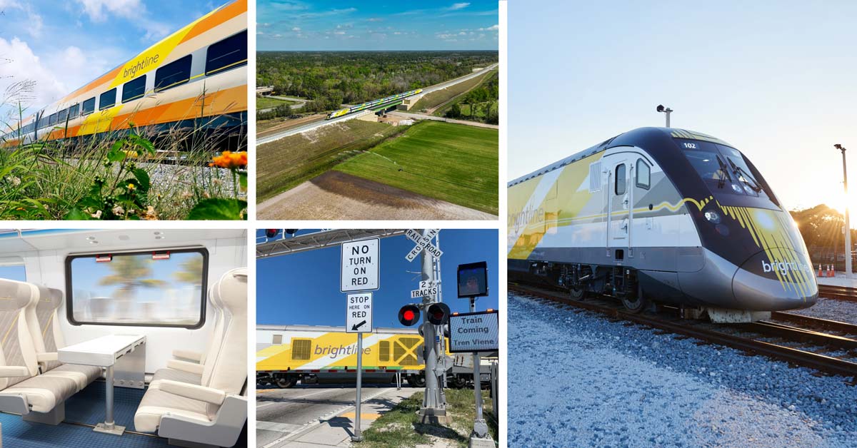 An Overview of Florida s New Brightline - Florida Brightline High Speed Collage 