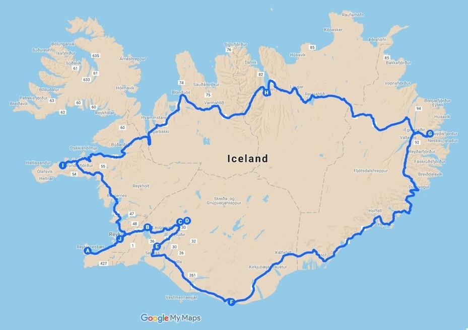 Aggregate 53+ google maps iceland ring road super hot - vova.edu.vn