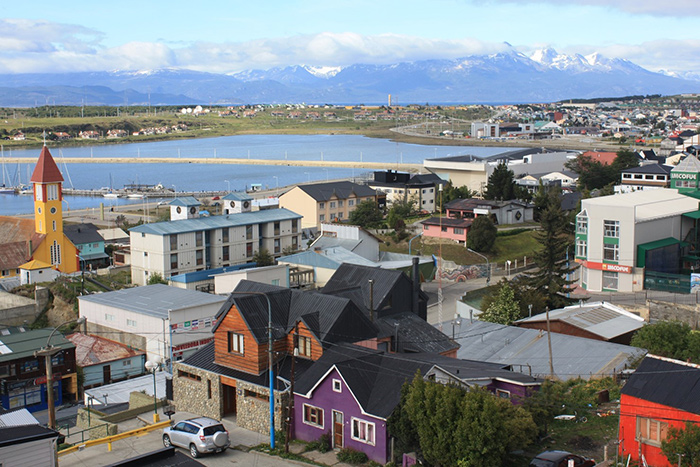 mountain view from Ushuaia