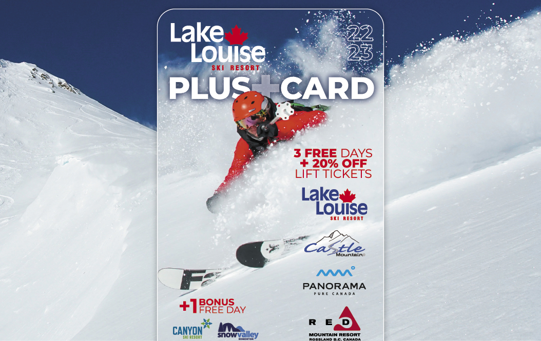 Lake Louise Ski Resort, Plus Card & Lift Tickets Discount AMA Travel